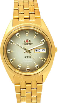 

Японские наручные мужские часы Orient AB00001P. Коллекция Three Star