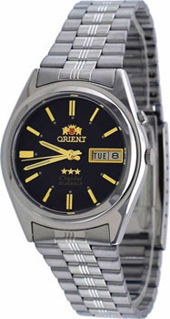 

Японские наручные мужские часы Orient AB04002B. Коллекция Three Star