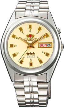 

Японские наручные мужские часы Orient AB04003C. Коллекция Three Star