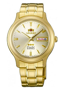 

Японские наручные мужские часы Orient AB05001C. Коллекция Three Star