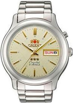 

Японские наручные мужские часы Orient AB05006W. Коллекция Three Star