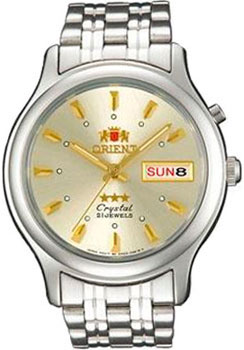 

Японские наручные мужские часы Orient AB05007C. Коллекция Three Star