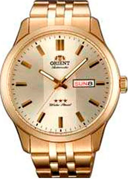 

Японские наручные мужские часы Orient AB0B007C. Коллекция Three Star