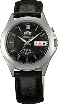 

Японские наручные мужские часы Orient EM5C00SB. Коллекция Three Star