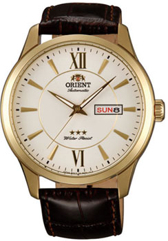 

Японские наручные мужские часы Orient EM7P005W. Коллекция Three Star