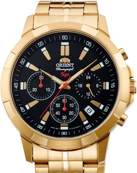 Японские наручные  мужские часы Orient KV00001B. Коллекция CHRONOGRAPH - фото 1