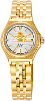 Японские наручные  женские часы Orient NQ1S001W. Коллекция Three Star