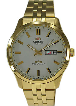 Японские наручные  мужские часы Orient RA-AB0010S19B. Коллекция Three Star - фото 1