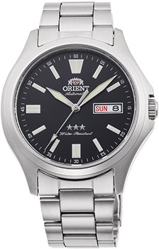 Японские наручные  мужские часы Orient RA-AB0F07B. Коллекция Three Star - фото 1