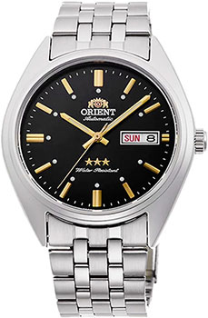 Японские наручные  мужские часы Orient RN-AB0E06B21Z. Коллекция Three Star - фото 1