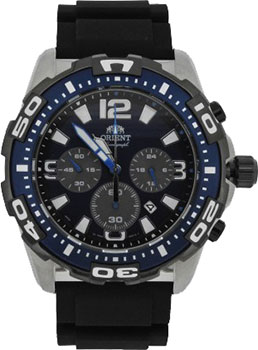 

Японские наручные мужские часы Orient TW05004D. Коллекция CHRONOGRAPH