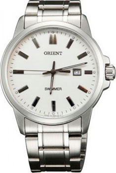 Японские наручные  мужские часы Orient UNE5004W. Коллекция Classic Design - фото 1