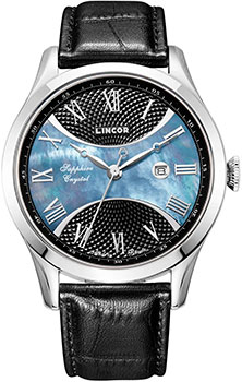 Российские наручные  мужские часы Ouglich 1065S0L4. Коллекция Lincor - фото 1