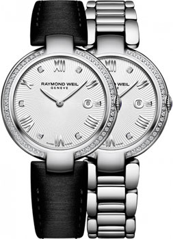 Швейцарские наручные  женские часы Raymond weil 1600-STS-00618. Коллекция Shine