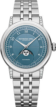 

Швейцарские наручные женские часы Raymond weil 2145-STS-05511. Коллекция Millesime