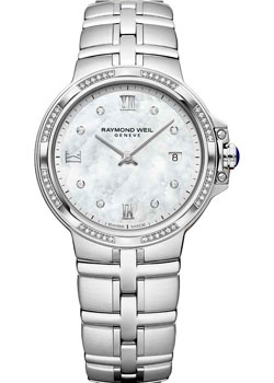 

Швейцарские наручные женские часы Raymond weil 5180-STS-00995. Коллекция Parsifal
