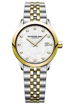 Швейцарские наручные  женские часы Raymond weil 5626-STP-97081. Коллекция Freelancer - фото 1