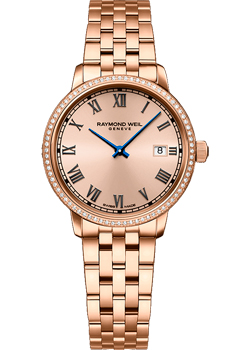 Швейцарские наручные  женские часы Raymond weil 5985-P5S-00859. Коллекция Toccata