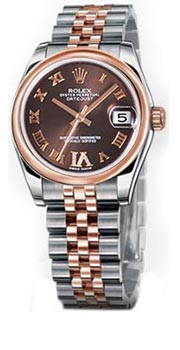 Часы Rolex Datejust 31 178241_chocolate_roman