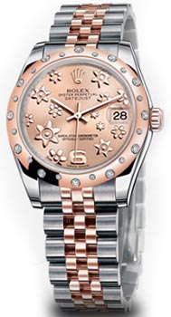 Часы Rolex Datejust 31 178341_floral