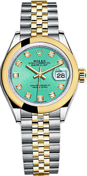 Часы Rolex Datejust 28 279163_d_green