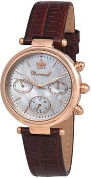 

Российские наручные женские часы Romanoff 10646B1BR. Коллекция Romanoff