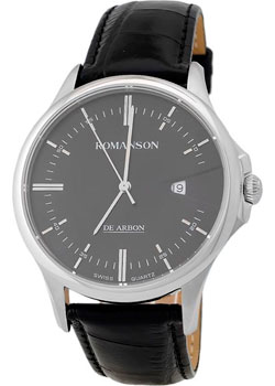 

мужские часы Romanson CB5A10MMW(BK). Коллекция De Arbon