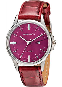 

женские часы Romanson CL5A10LLW(WINE). Коллекция De Arbon