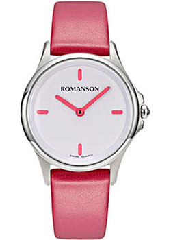 

женские часы Romanson ML5A12LLW(PINK)BV. Коллекция Macaron