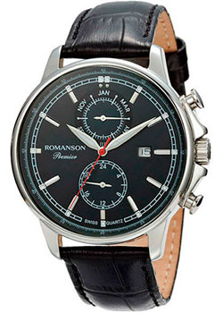 

мужские часы Romanson PB3251FMW(BK)BK. Коллекция Premier