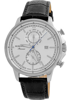 

мужские часы Romanson PB3251FMW(WH)BK. Коллекция Premier