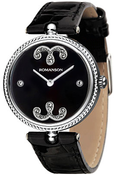 

женские часы Romanson RL0363LW(BK). Коллекция Giselle
