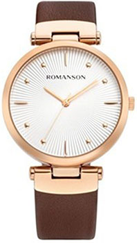 Часы Romanson Leather RL0B12LLR(WH)