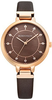 

женские часы Romanson RL0B15LLR(BN). Коллекция Leather