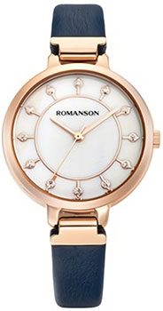 Часы Romanson Leather RL0B15LLR(WH)