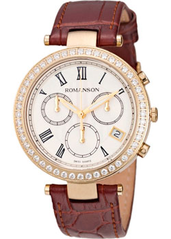 

женские часы Romanson RL6A02HLG(WH). Коллекция Giselle