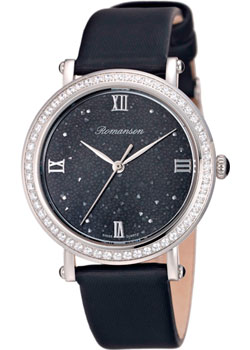

женские часы Romanson RL6A27QLW(BK). Коллекция Giselle