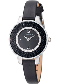 

женские часы Romanson RL7A29QLW(BK). Коллекция Giselle