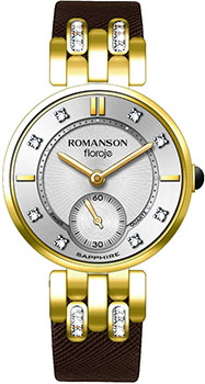 Часы Romanson Floroje RL9A10QLG(WH)