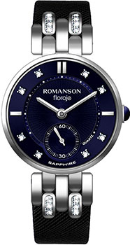 женские часы Romanson RL9A10QLW(BK). Коллекция Floroje женские часы Romanson RL9A10QLW(BK). Коллекция Floroje - фото 1