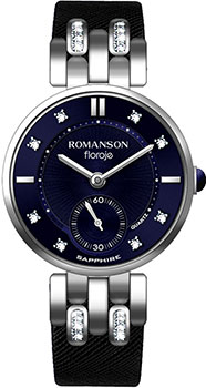 

женские часы Romanson RL9A10QLW(BK). Коллекция Floroje