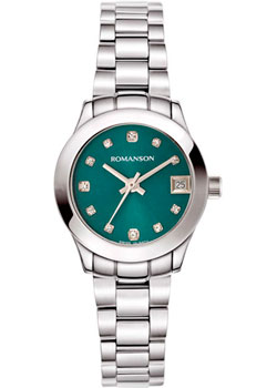 

женские часы Romanson RM4205LLW(GN). Коллекция Giselle