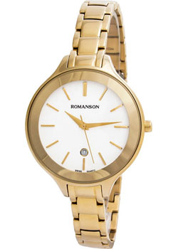 женские часы Romanson RM4208LLG(WH). Коллекция Giselle женские часы Romanson RM4208LLG(WH). Коллекция Giselle - фото 1