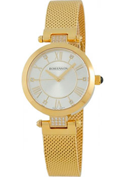 

женские часы Romanson RM7A16QLG(WH). Коллекция Giselle