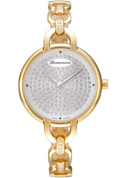 

женские часы Romanson RM8A14QLG(WH). Коллекция Giselle