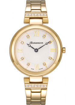 

женские часы Romanson RM8A15QLG(WH). Коллекция Giselle