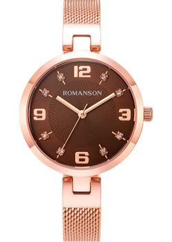 женские часы Romanson RM8A18LLR(BN). Коллекция Giselle женские часы Romanson RM8A18LLR(BN). Коллекция Giselle - фото 1