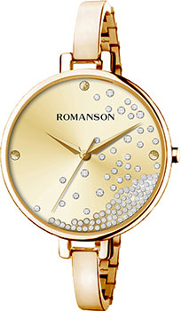 женские часы Romanson RM9A07LLG(GD). Коллекция Floroje женские часы Romanson RM9A07LLG(GD). Коллекция Floroje - фото 1