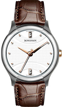 

женские часы Romanson TL1213SLJ(WH). Коллекция Leather