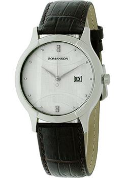

мужские часы Romanson TL1213SMW(WH). Коллекция Leather